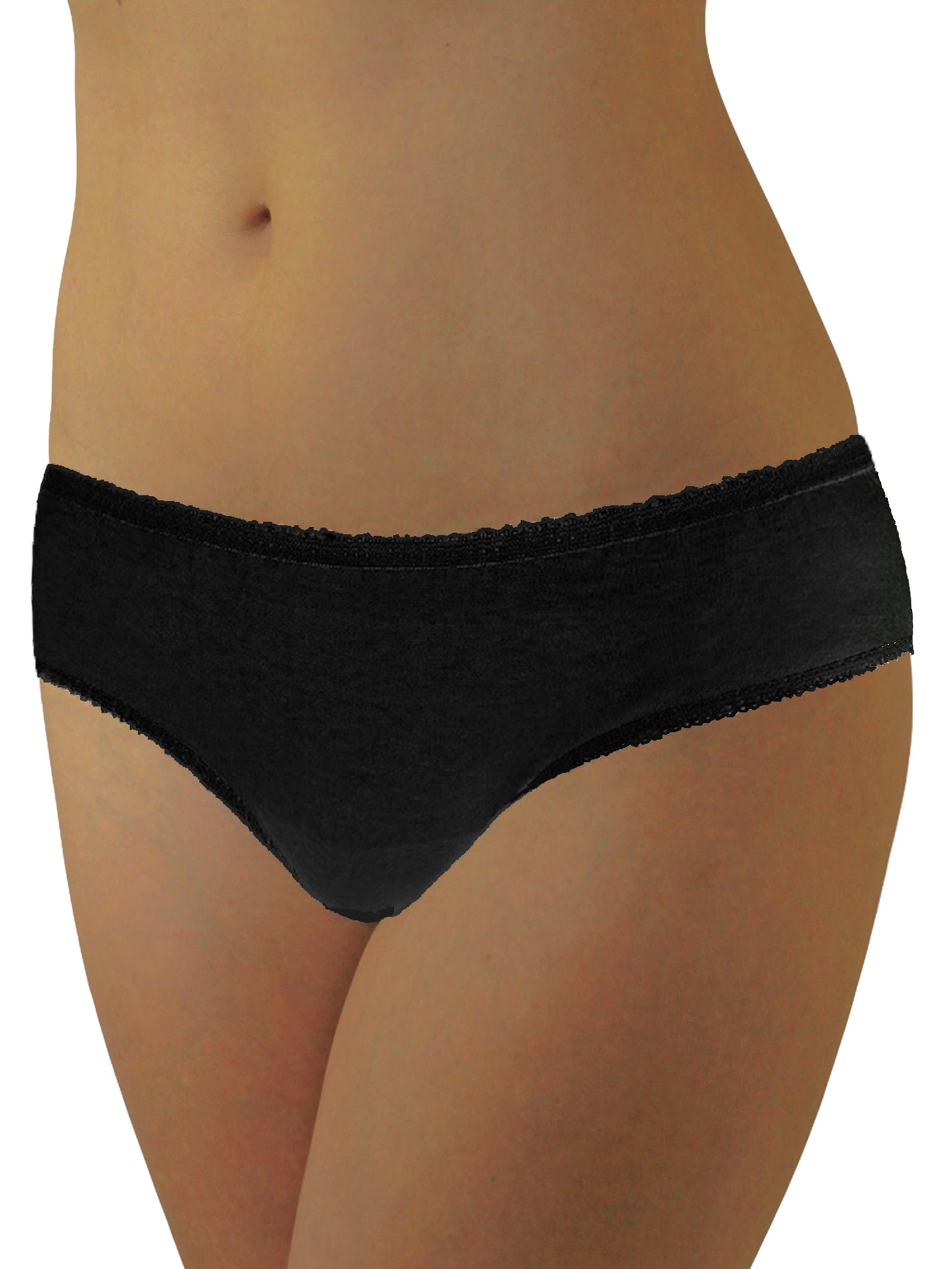 Underworks Women Black Disposable Panties