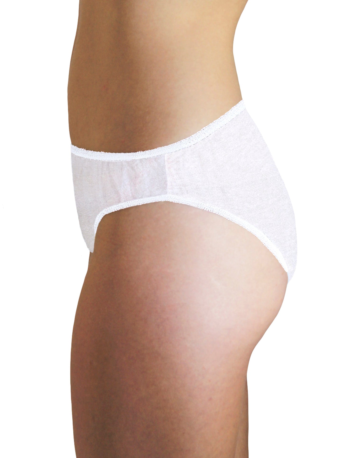 Underworks Women White Disposable Panties